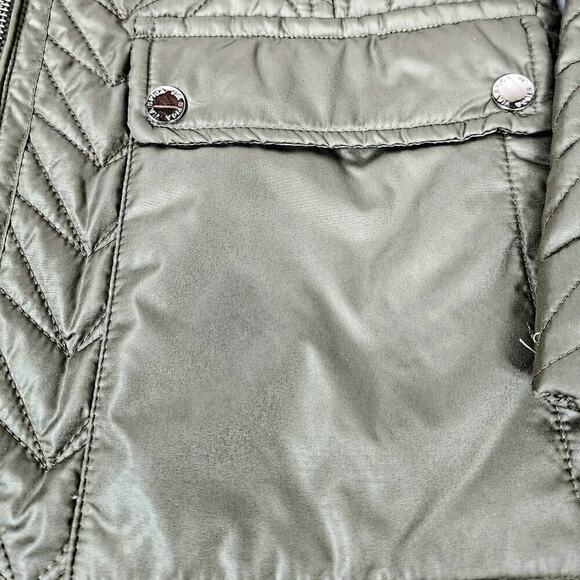 Via Spiga Sage Quilted Cargo Jacket New With Tags. - Picture 16 of 16